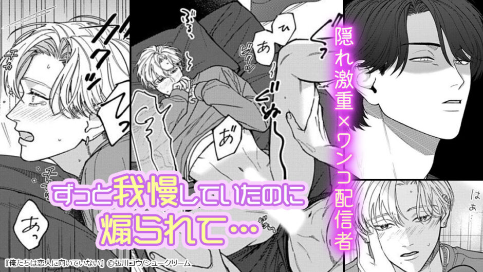 一度手に入れたら逃がさない。だから我慢していたのに…『俺たちは恋人に向いていない』